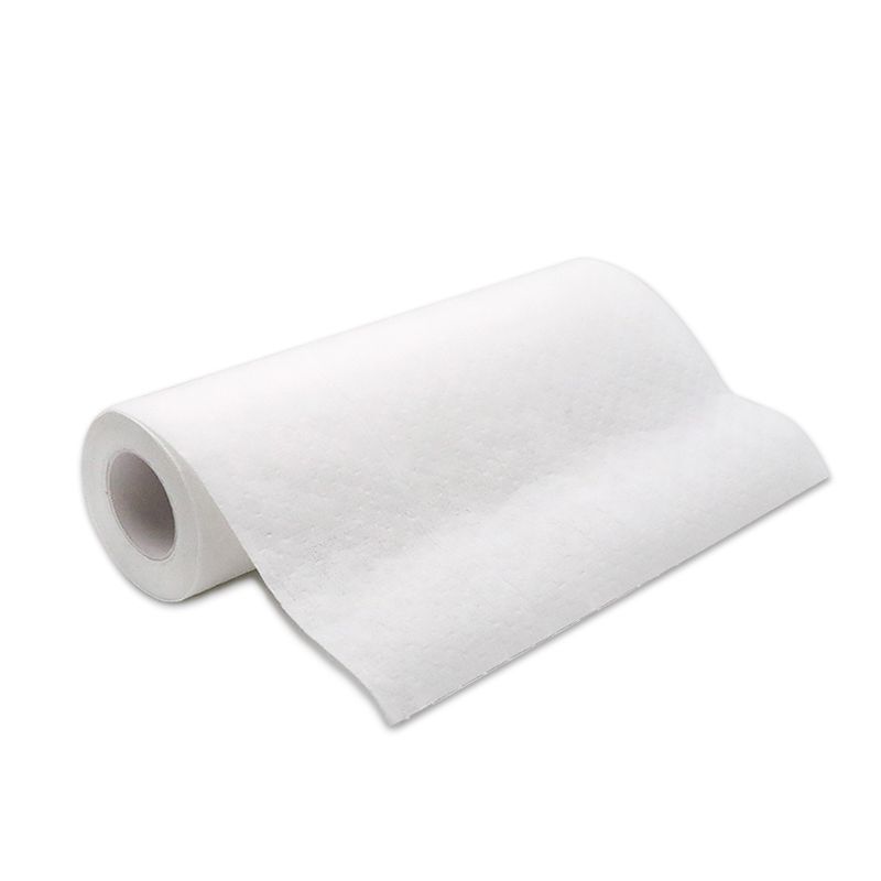 95g 100% cotton spunlace nonwoven fabric roll for making disposable face towel