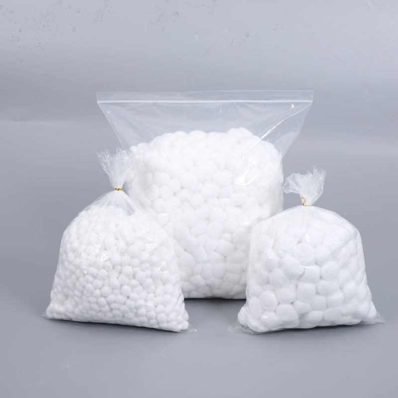 Medical absorbent cotton balls with good quality and competitive price